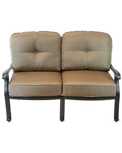 Elisabeth Cast Aluminum Loveseat - Antique Bronze