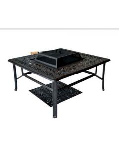 Heritage Outdoor Living Elisabeth Cast Aluminum 44" Firepit - Antique Bronze