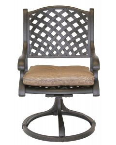 Nassau Cast Aluminum Swivel rocker - Antique Bronze