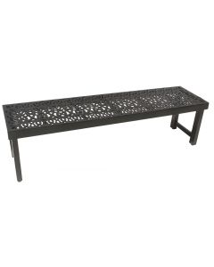 ELISABETH CAST ALUMINUM OUTDOOR PATIO 7PC BENCH Series 2000 - ANTIQUE BRONZE